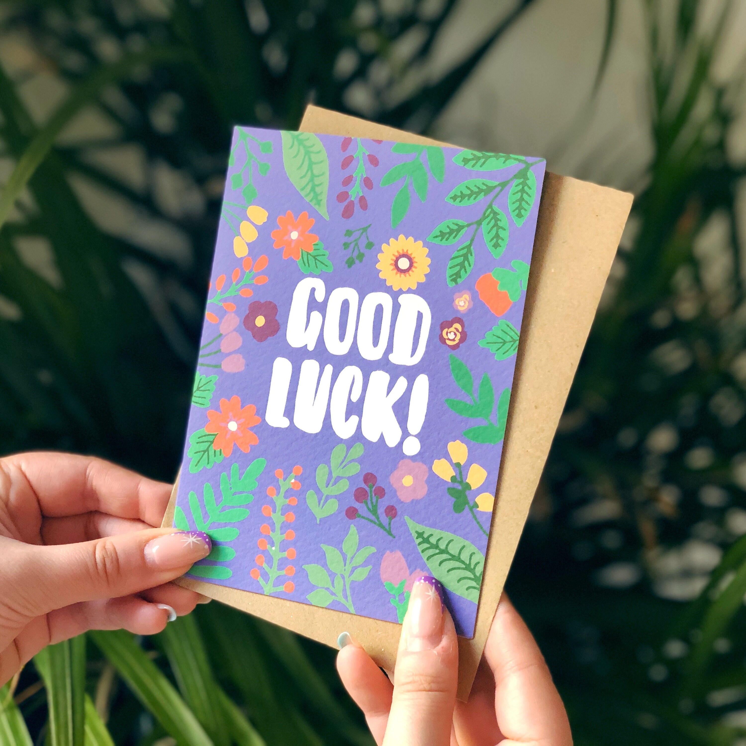 Good Luck Card - Etsy UK