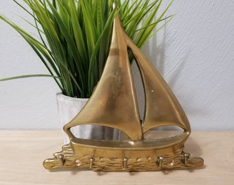 Sailboat Key Hanger Etsy