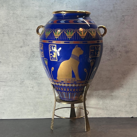 The Golden Vase of Bast - Franklin Mint 1987 - Etsy