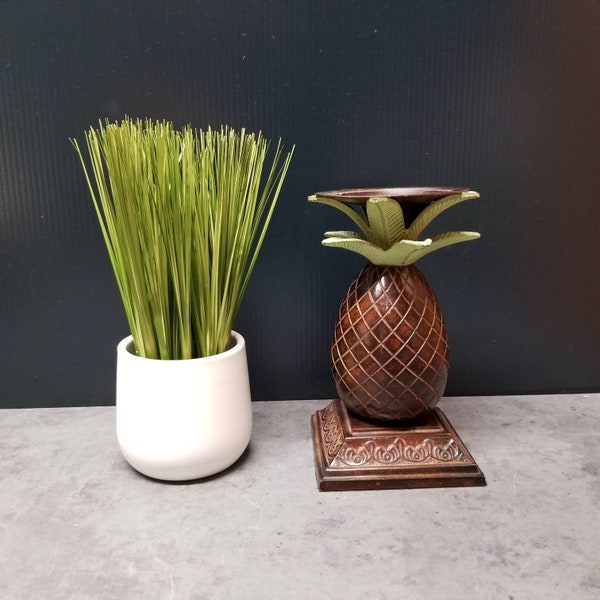 Metal Pineapple Candle Holder Etsy