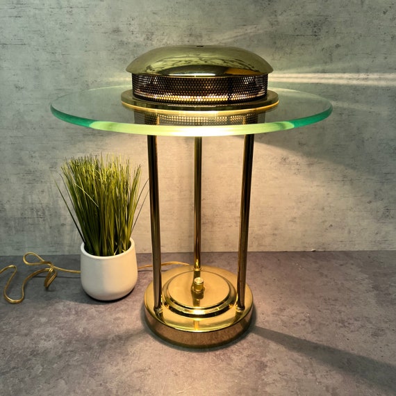 Robert Sonneman Saturn Desk Lamp Halogen Dimmer Etsy