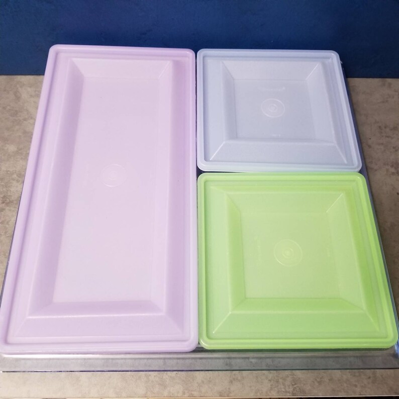 Tupperware Get Together Tray & Three Containers - Etsy