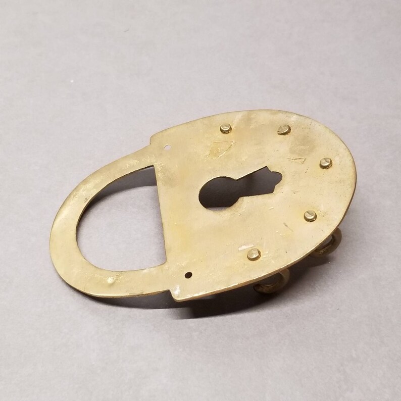 Brass Padlock Key Hook image 5