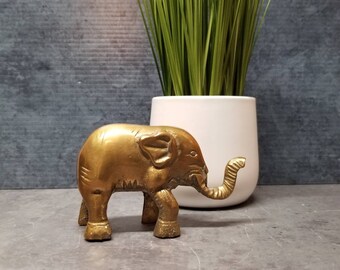 Brass Good Luck Elephant