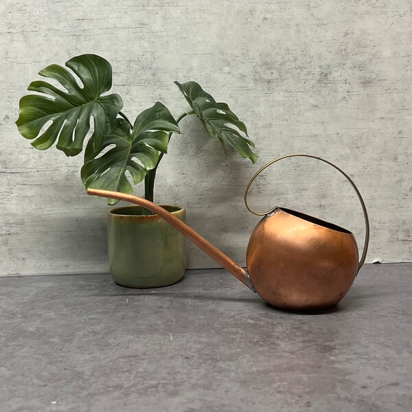 Revere Copper Watering Can Repaired - Rome Italy