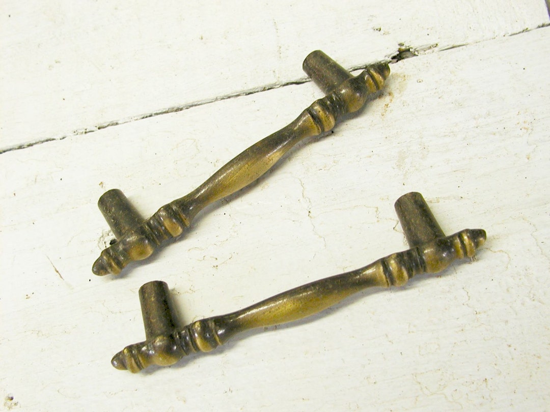 2 Drawer Pulls Antiqued Traditional Drawer Pull Antique Etsy.de