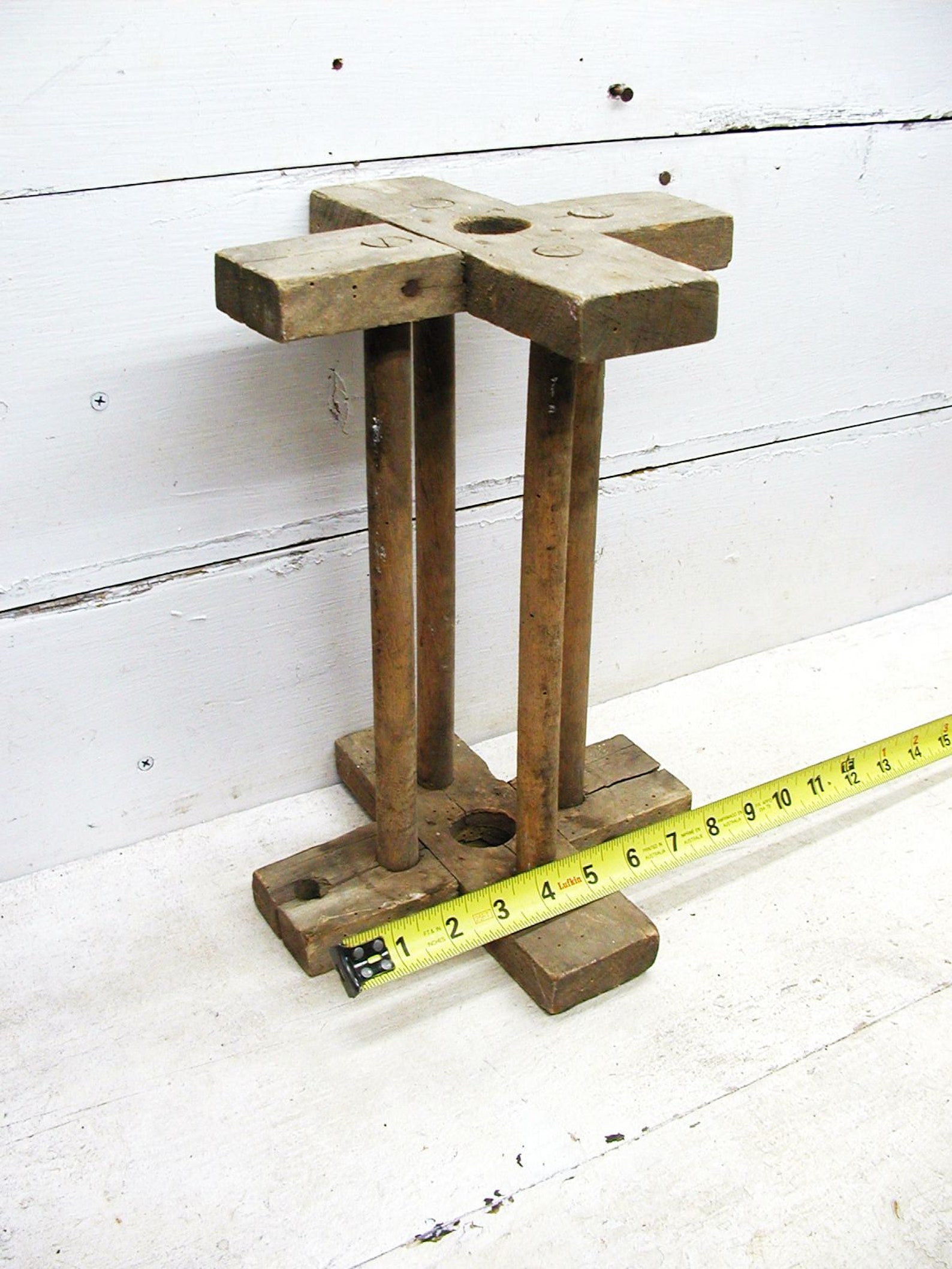 Vintage Wooden Spool Winder Perfectly Primitive Rope | Etsy