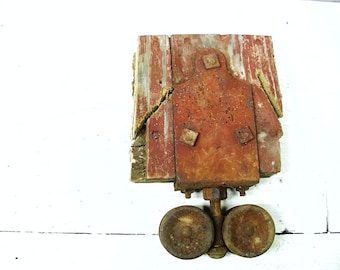 Vintage Barn Door Rail Pulley: Sliding Door Hardware