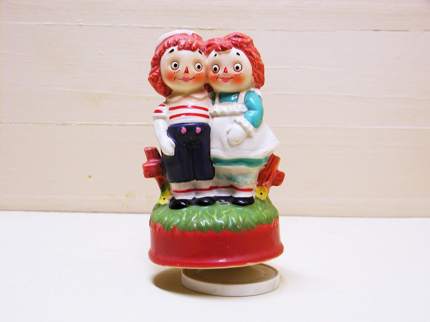 Raggedy Ann Doll With Music Box - Etsy