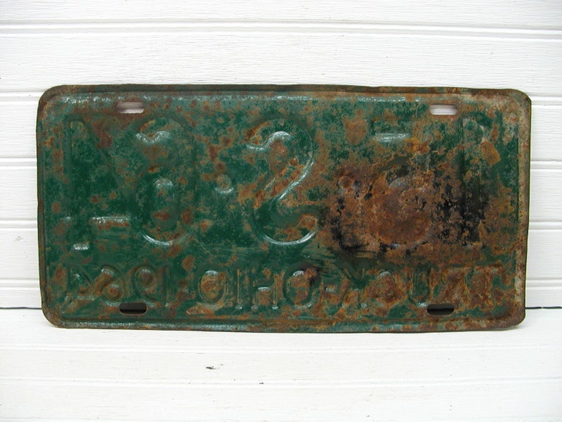 Ohio License Tag Ohio License Plate Truck 1964 15S64 Etsy