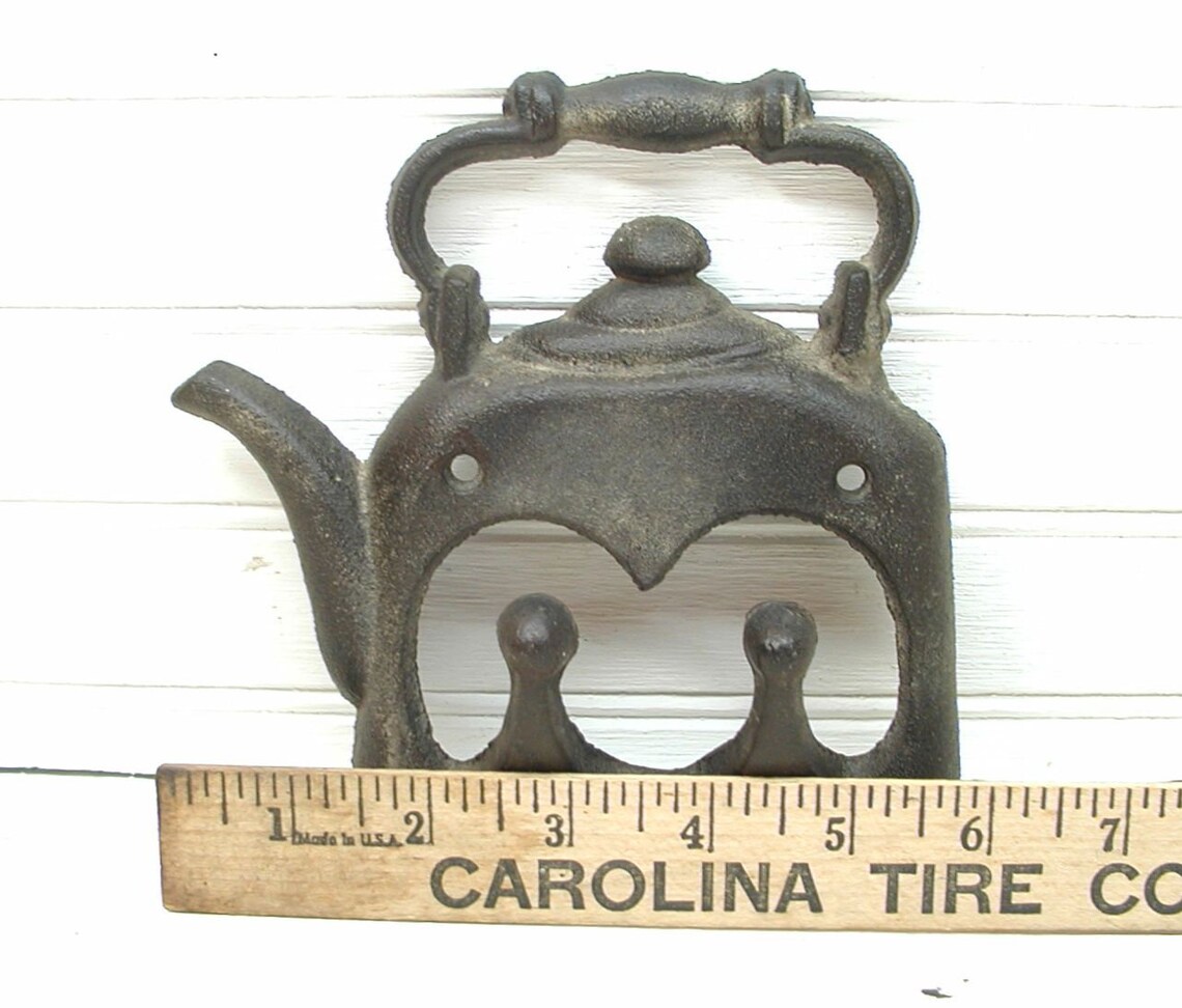 Kitchen Wall Hooks Cast Iron Apron Hooks Utility Hooks Etsy