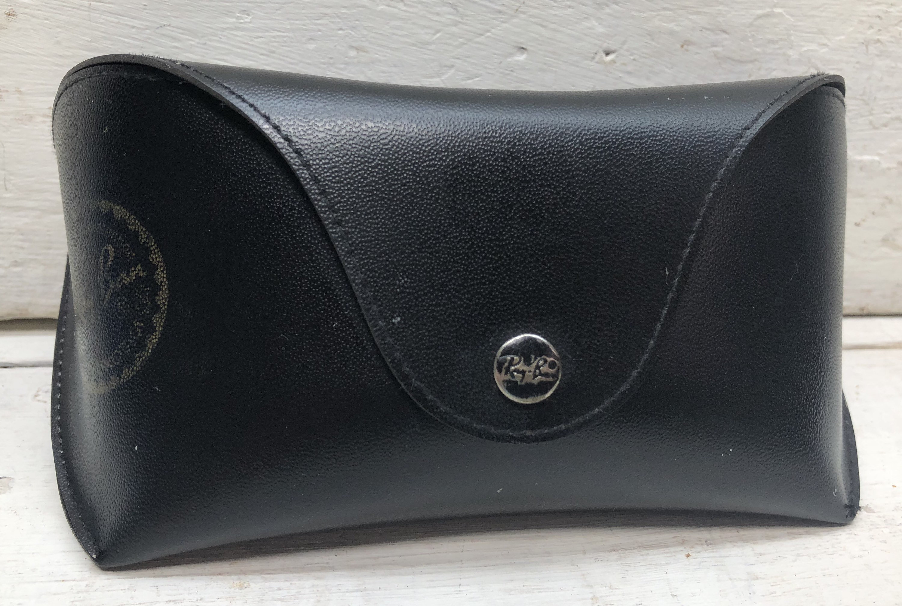 Ray-ban Luxottica Black Aviator Sunglasses Soft Snap Case  display picture 1