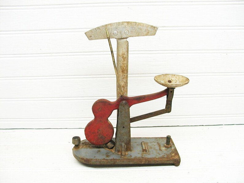 Vintage Zenith Egg Grader Zenith Egg Scale Scale Old Red And Etsy