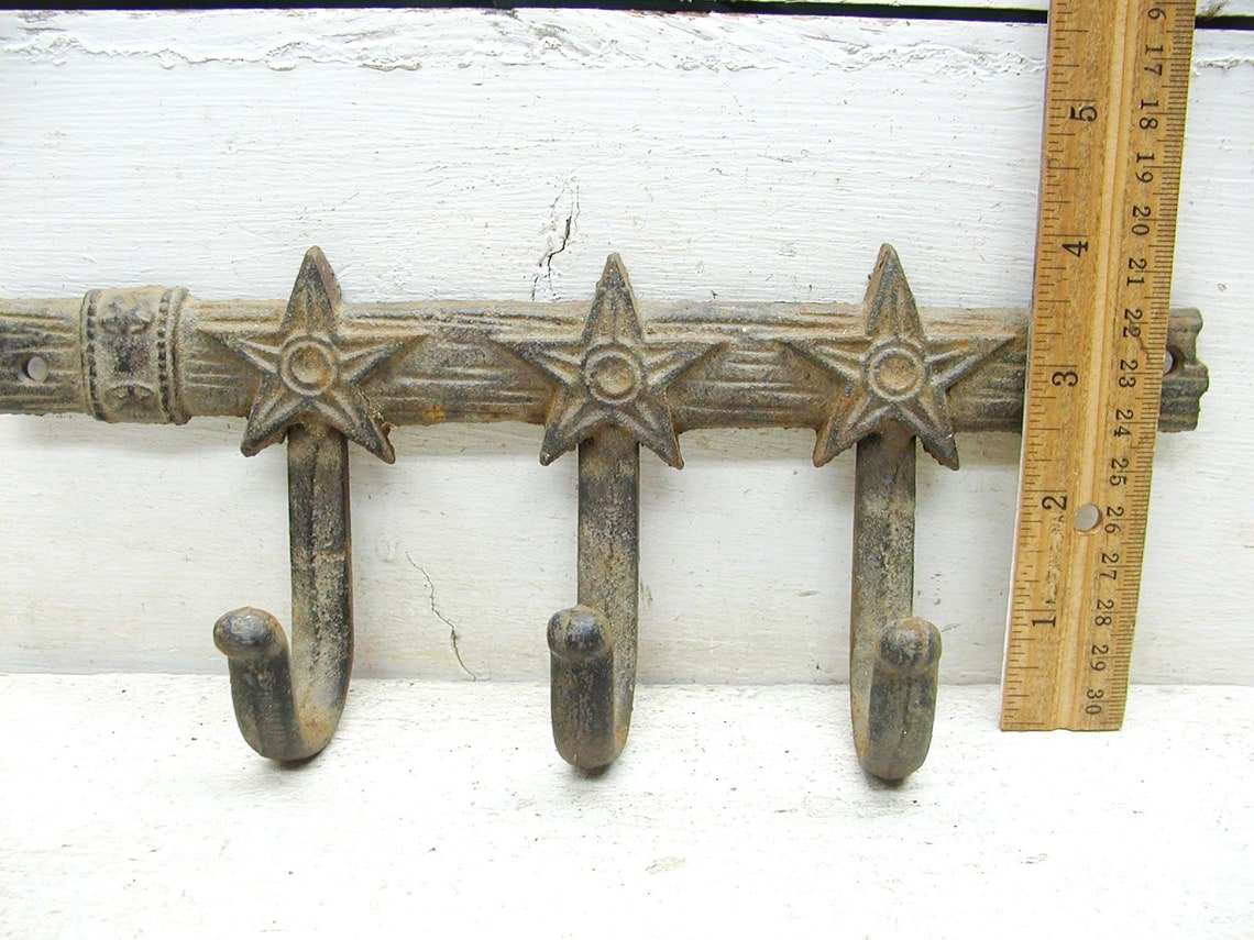 Rustic Cowboy Decor / Western Wall Hook / Barn Hook / Western Etsy