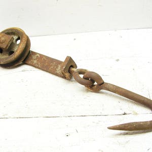 Rail Pulley Sliding Door Repurpose Upcycle Hanging Sliding Track Hanger Roller Barn Hook