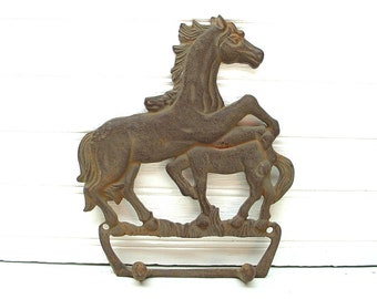 Western Key Hook / Cowboy Décor / Wall Hook / Horse Gift / Western Decor Theme / Key Hat Rack / Unique Gifts / Horse Lover Gift