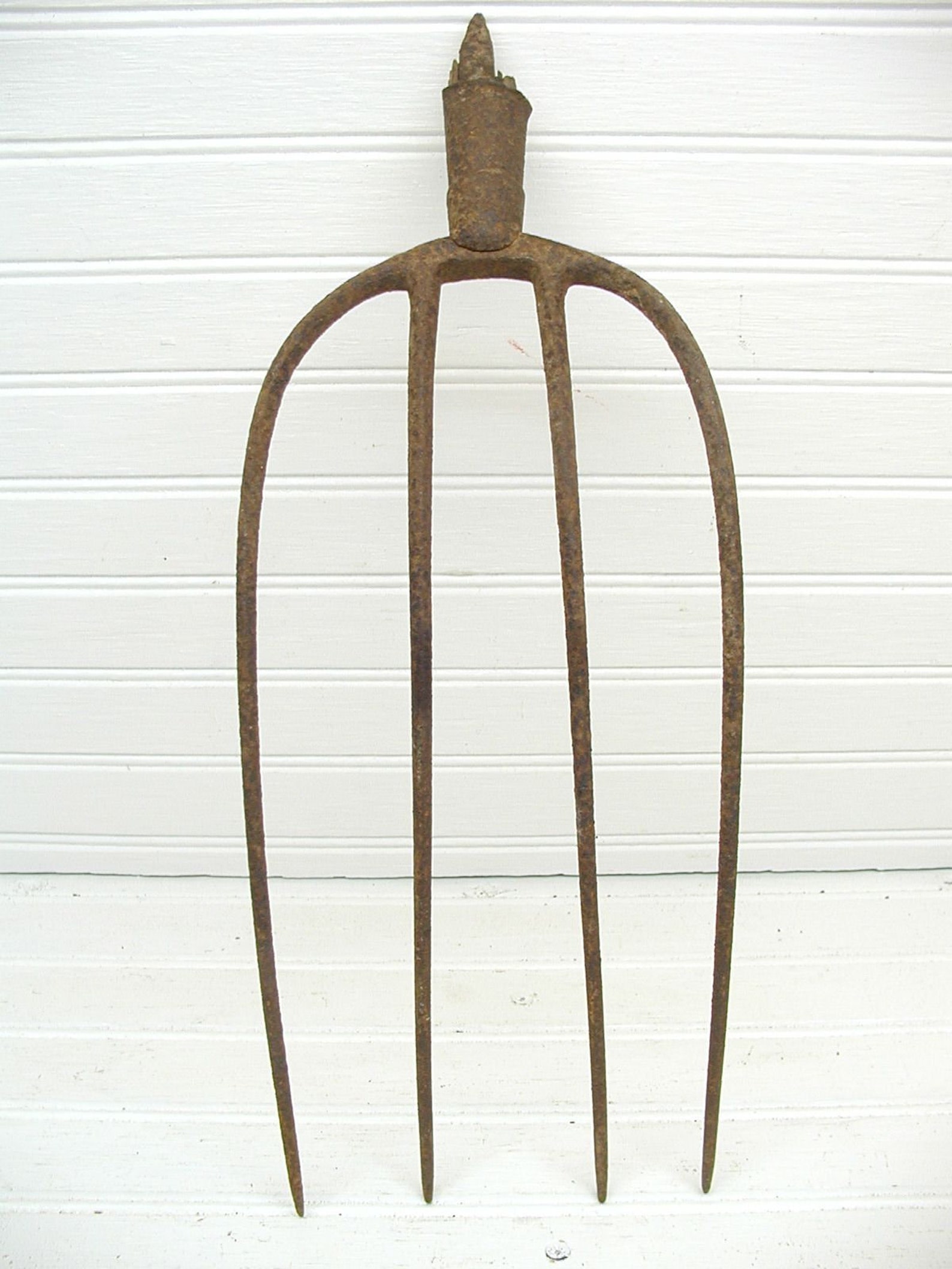 Vintage Pitch Fork Old Pitchfork Unique Primitive Decor Etsy