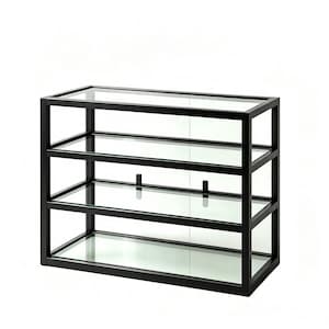 Desktop Clear Acrylic Display Bin, Bakery Bread Showcase Box, Dustproof Collectible Figurine Storage Case