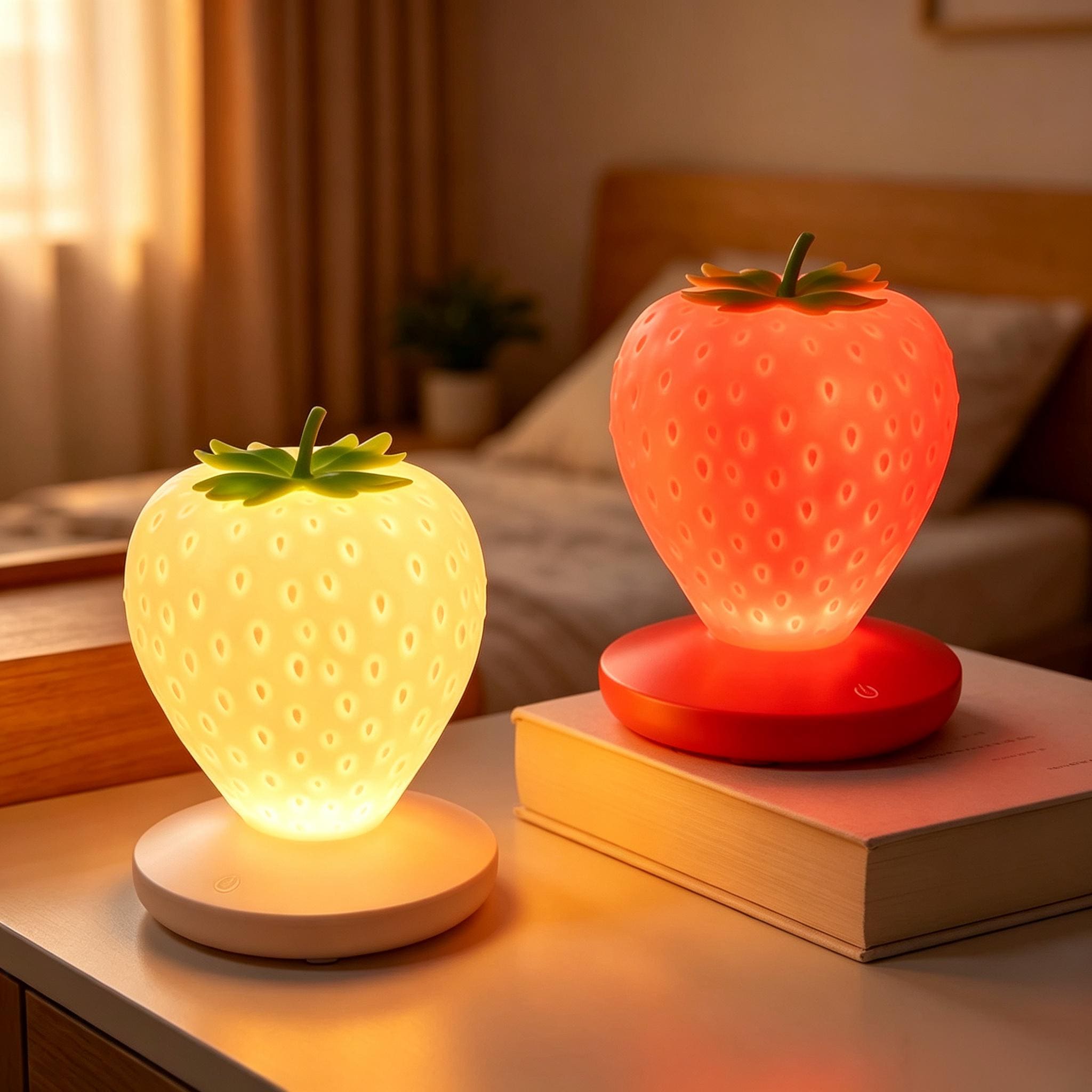 Strawberry lamp - Etsy 日本