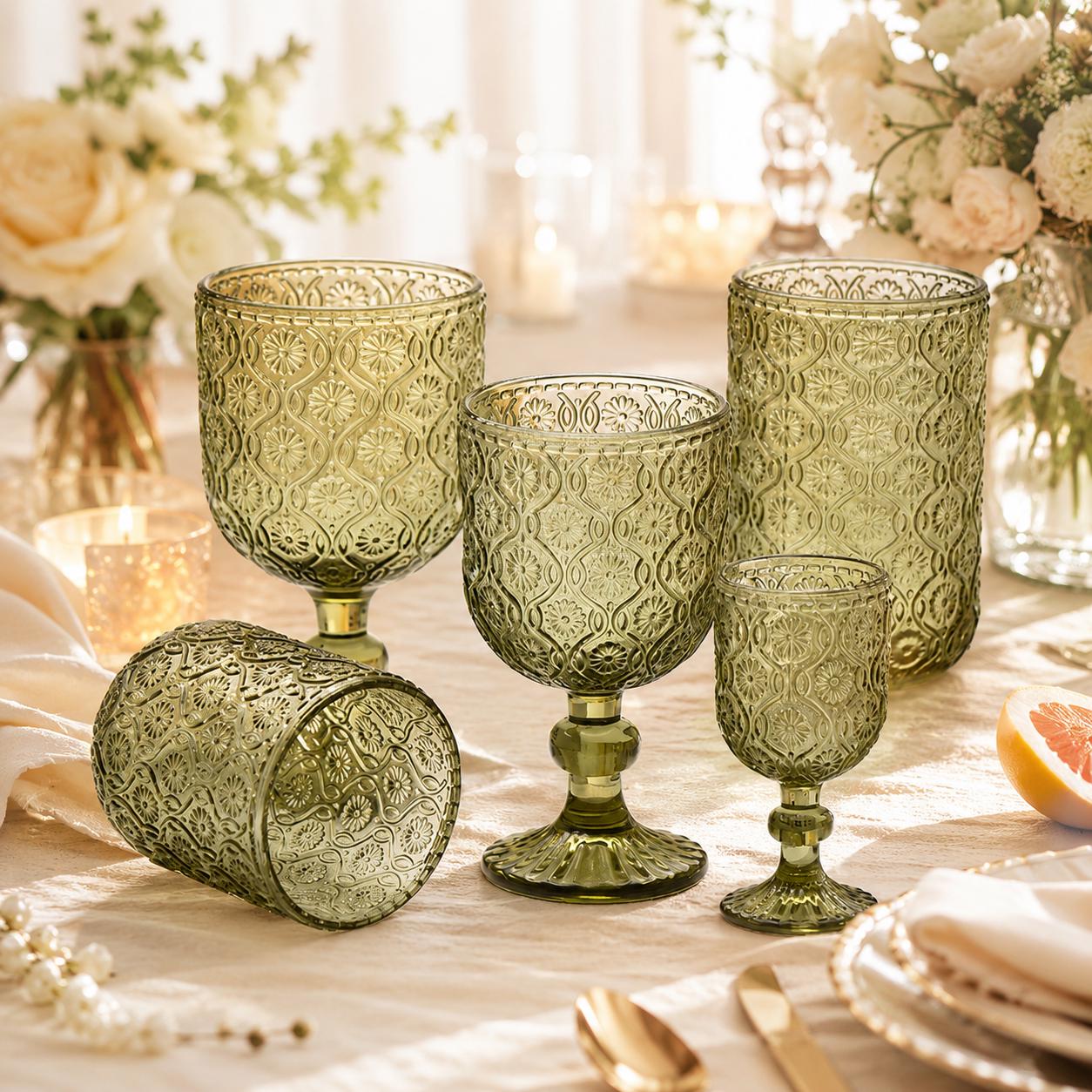 Vintage glas kelch