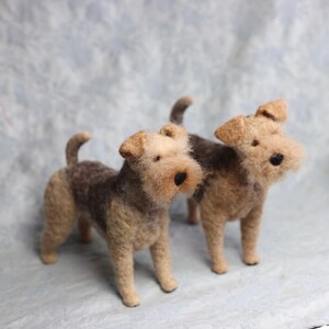 CUSTOM Felt Pet Portrait: Tiny Felt Dogs, Cats and Critters to Match Your Pet. Made with 100% wool. image 7