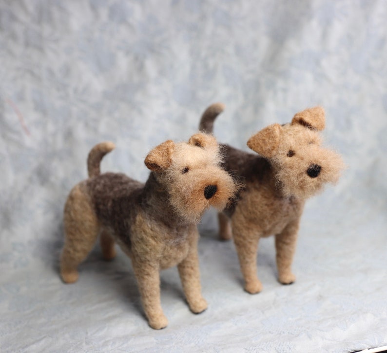 CUSTOM Felt Pet Portrait: Tiny Felt Dogs, Cats and Critters to Match Your Pet. Made with 100% wool. image 7