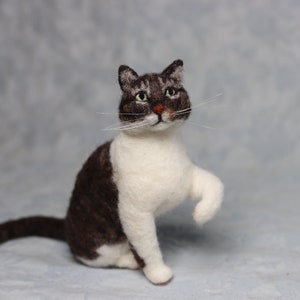 CUSTOM Felt Pet Portrait: Tiny Felt Dogs, Cats and Critters to Match Your Pet. Made with 100% wool. image 8