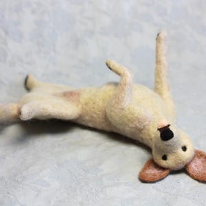 CUSTOM Felt Pet Portrait: Tiny Felt Dogs, Cats and Critters to Match Your Pet. Made with 100% wool. image 2