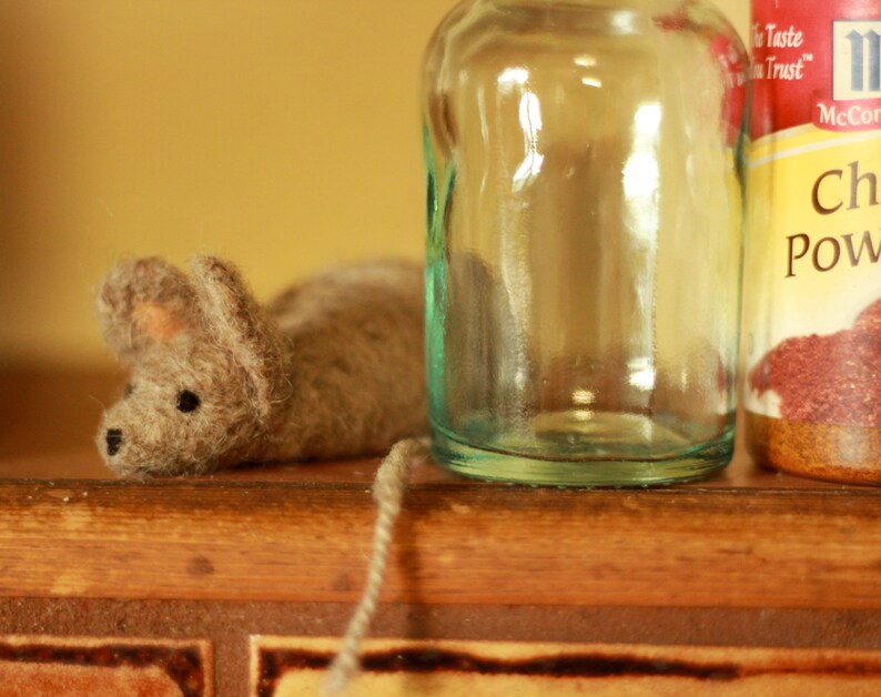 Tiny Felt Mouse Waldorf Toy for Small Hands Etsy