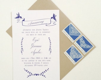 Baby / Birth Announcements Boy or Girl