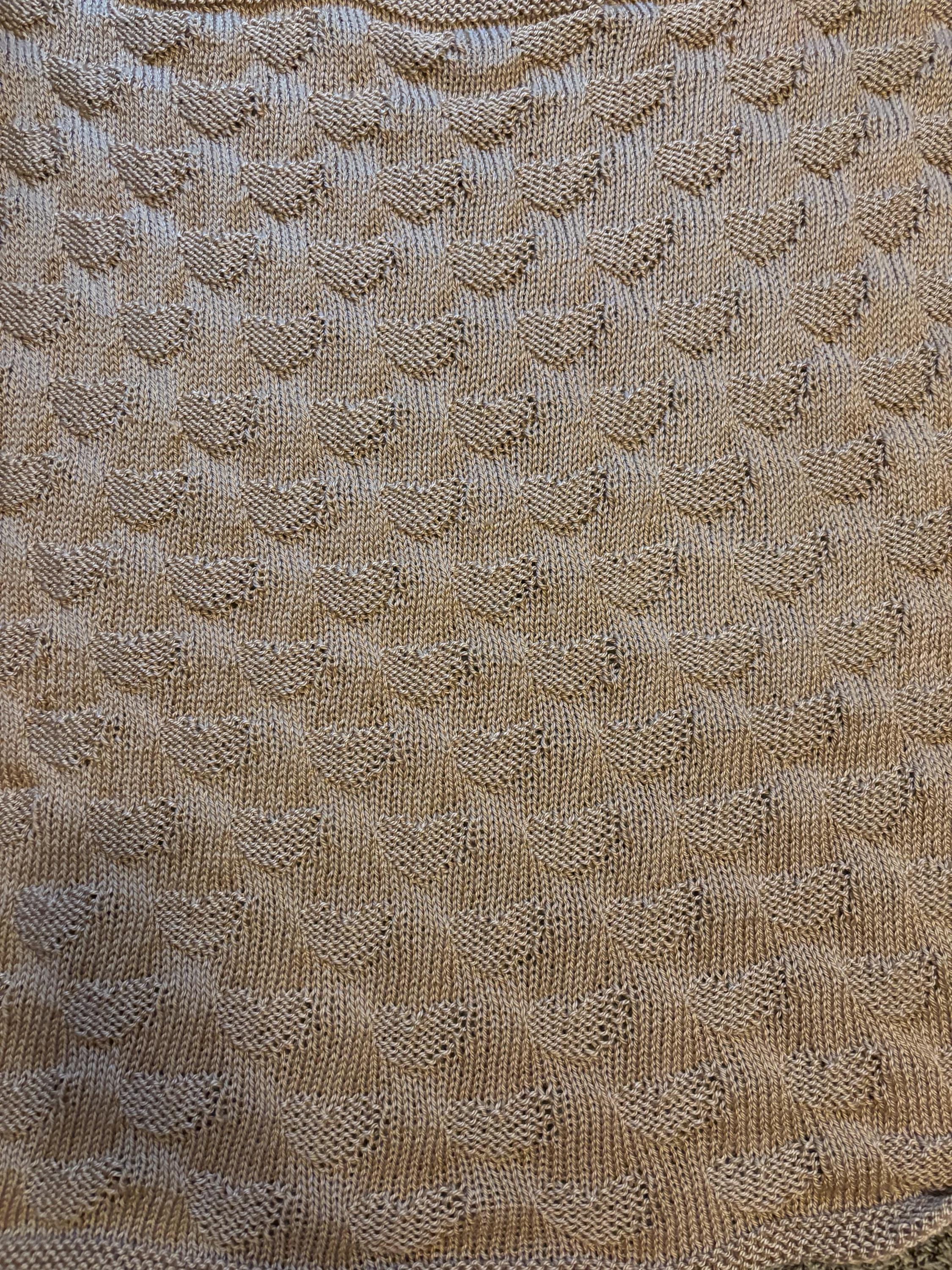 Reversible Heart Baby Blanket Knitting Pattern - Etsy