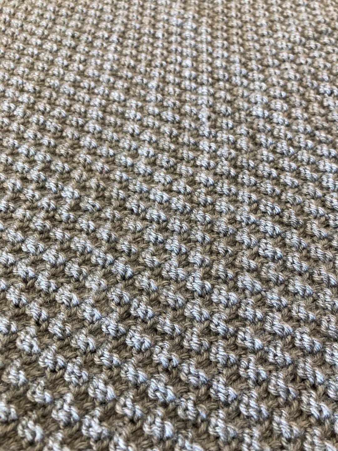 Tiny Checker Baby Blanket Knitting Pattern - Etsy