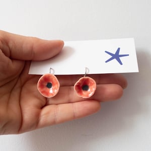 Poppy earrings