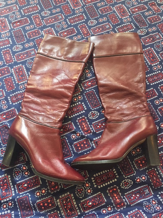 bottes vintage années 70