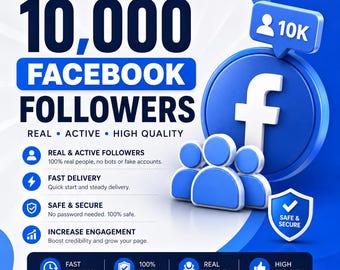 10.000 seguidores / Crecimiento de la página de Facebook / Audiencia mundial