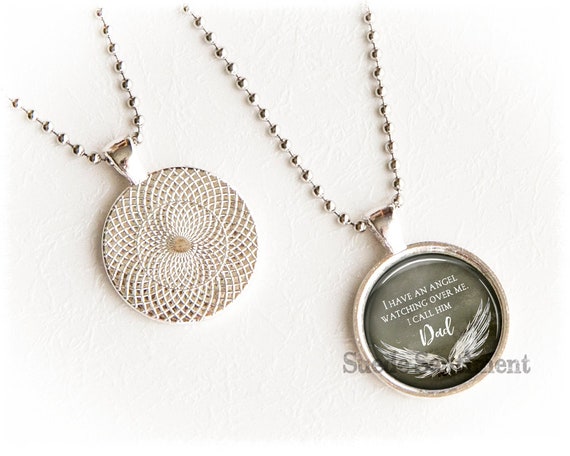 Urn Necklace Cremation Jewellery Loss of Dad Ashes Necklace Loss of Mum Dad Loss Memorial Pendant Your Wings Were Ready Etsy Canada