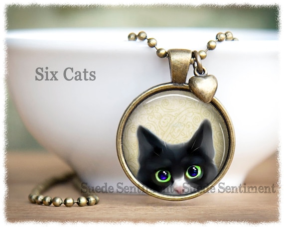 Sitting Cat Kitty Stainless Steel Clasp Clip on Charm 80D Its All About...You