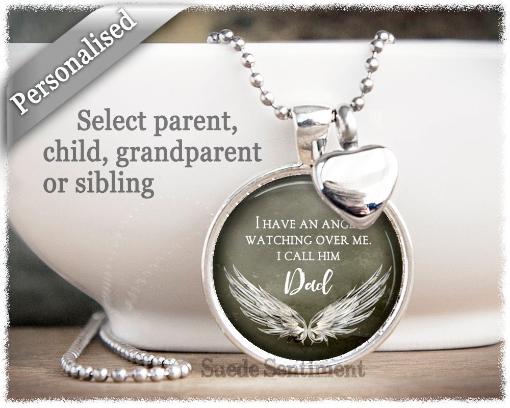 YOUFENG Urn Necklaces for Ashes No Longer by My Side Forever in My Heart  Mom Dad Cremation Urn Locket Jewelry DAD urn necklace | OutfitOcean  Australia