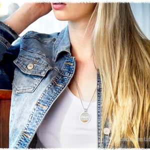 Serenity Prayer Necklace: Inspirational Recovery Gift image 4