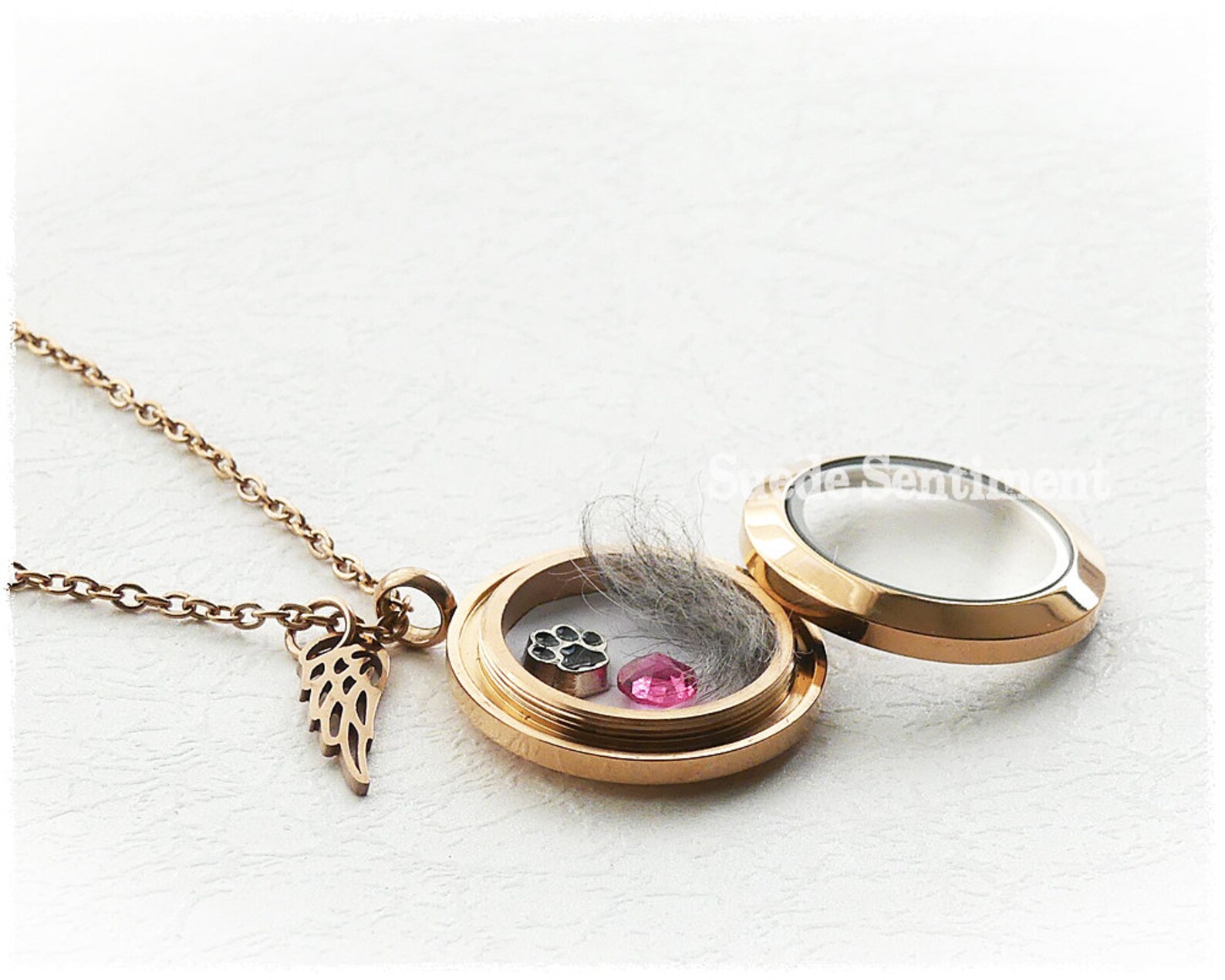 Pet Cremation Necklace Dog Cremation Pet Loss Jewelry Etsy