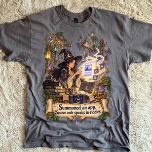 Funny Vibecoding Witch Shirt - Computing Gift