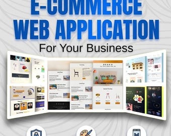 Custom E-Commerce Website Development | Professional Online Store | Fast & Secure Web Application | Mobile-Friendly Online Shop