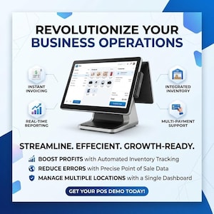 Enterprise POS Software | Multi Branch Point of Sale | Cloud Database System | Custom Retail App