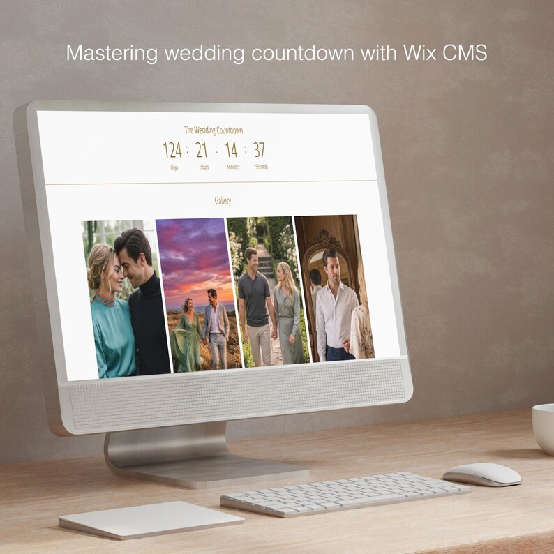 Linear Style Wix Studio Wedding Website Template, Elegant RSVP ...