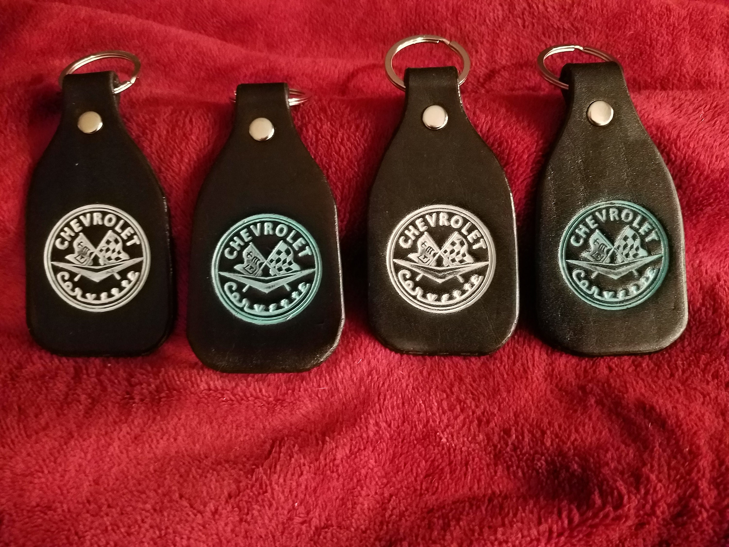Corvette Key Ring Etsy