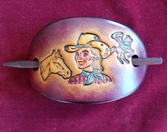 Cowgal Hair Barrette