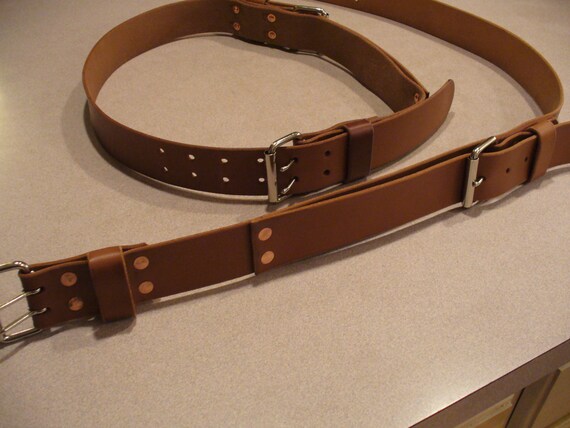Ceinture homme New-York cuir camel made in France | JULES \u0026 JENN
