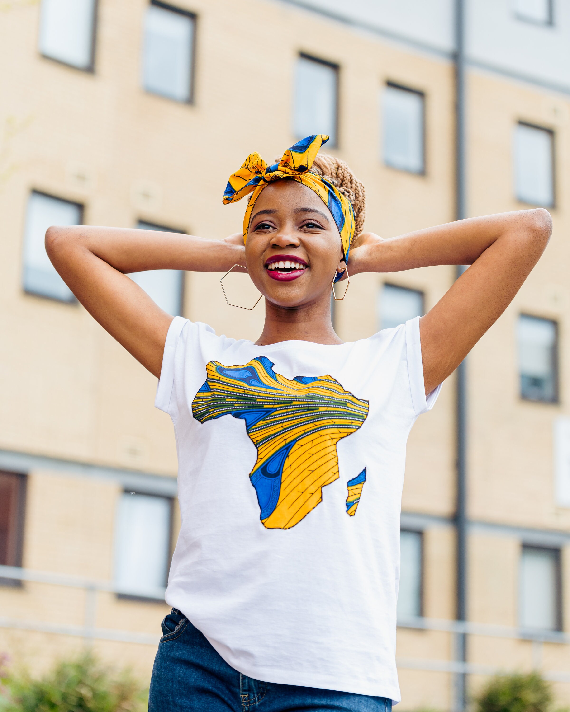 African Map T-Shirt