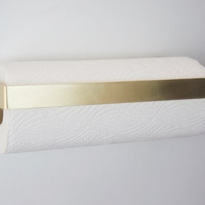 Brass Kitchen Roll Holder