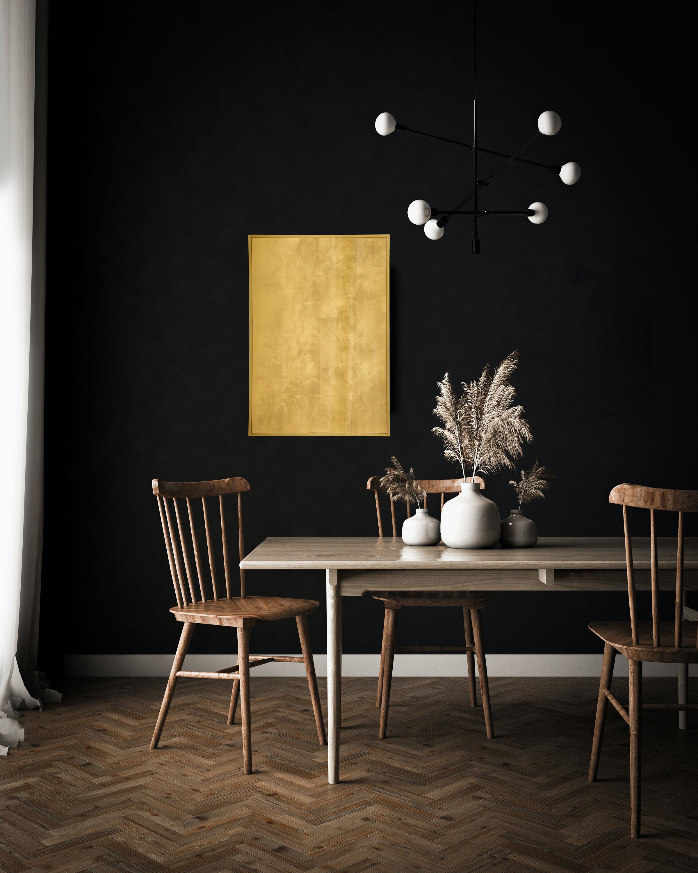Gold Magnetwand / Whiteboard / Wandtafel - handgemacht - verschiedene Größen
